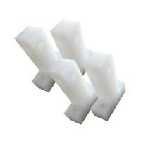 Douilles à bride sur mesure, usinées CNC de haute précision, en plastique (HDPE, ABS, Nylon, POM, UHMWPE) – Fabricant OEM