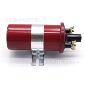 คอยล์จุดระเบิดรถยนต์ Dlb105 12V สีแดง แบบจุ่มน้ำมัน สำหรับเปลี่ยนซ่อม - Product Image 3