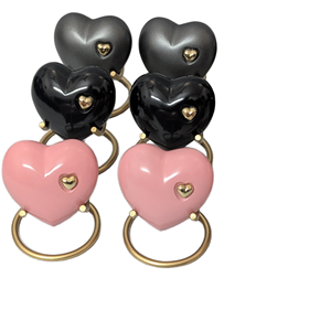 Urna Funeraria Decorativa Moderna de Aluminio con Forma de Corazón Pequeño para Cenizas Humanas o de Mascotas, 3 Pulgadas Cúbicas, Duradera, Hecha a Mano y Personalizable - Product Image 1