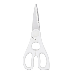 Kitchen Scissors Stainless Steel White Straight Head Multi Purpose For Home Use - Product Image 4