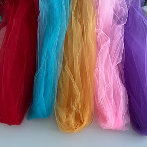 Bán buôn 100% polyester 40D 36A dệt kim <span class=keywords><strong>Net</strong></span> Tricot vải tuyn vải cho túi xách đám cưới Hàng may mặc & Lều phụ kiện - Product Image 2