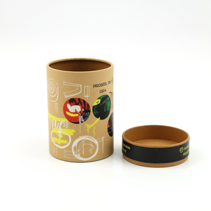 Wholesale Custom Logo Cylinder Art Paper Cardboard Recyclable Cosmetic Lipstick and Lip Balm Tubes with <b>Sponge</b> Liner - Product Image 1