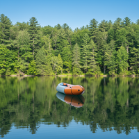Packraft gonflable ultra-léger en PVC blanc pour 1-2 personnes, idéal pour la navigation stable et le kayak de randonnée – Prix usine