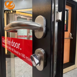 Puerta Cortafuego de Acero Directo de Fábrica, Puerta de Salida Interior/Exterior Resistente al Fuego de Alta Calidad, Aislamiento Térmico, Supermercado - Product Image 6