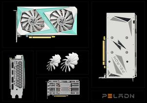 Di alta qualità GeForce RTX 2060 2060 S GDDR6 scheda grafica gioco RTX 2060 Super 8GB 8-pin a 256-bit <span class=keywords><strong>2</strong></span> ventole scheda grafica GPU - Product Image 5