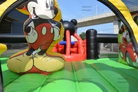 Château gonflable de jeux d'extérieur Mickey Mouse pour enfants