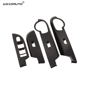 Kit carrosserie pour 2018 2019, 14 pièces, couleur fibre de carbone, kit complet de garnitures intérieures, cadre de ventilation, accessoires de voiture WZXD - Product Image 6