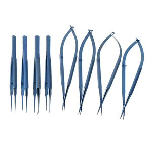 Juego de Instrumentos Quirúrgicos Oftálmicos Básicos Profesionales QNQ para Cirugía de Cataratas, Uso Manual, Certificado CE, Dispositivo Médico Clase I - Product Image 1