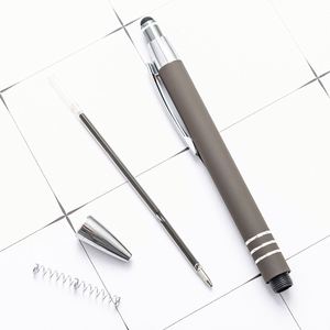Promotional New Design Metal Matte Finishing Celena Stylus Soft <b>Touch</b> <b>Pen</b> Custom Logo Ballpoint <b>Pens</b> <b>for</b> Gift - Product Image 3