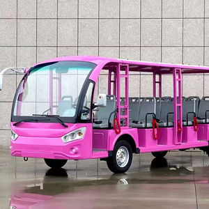 Autobús Turístico Eléctrico Vintage de 11 Plazas, Estilo Abierto, con Batería de Plomo-Ácido y Velocidad Máxima de 60 km/h - Product Image 1