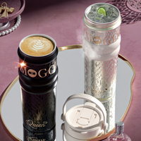Nouvelle gourde isotherme en acier inoxydable avec motif fruits pour femme, garde les boissons chaudes/froides, infuseur à thé, paille