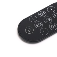 Nouvelle télécommande universelle intelligente noire originale 2.4G/IR/Ble à 11 boutons de haute qualité avec une portée supérieure à 10 m pour l'automatisation domestique