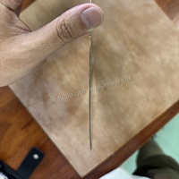 10 "personnalisé métal Bond CBN grain abrasif 120 Fine Super mince 1mm épaisseur meule pour CNC Machine en acier trempé