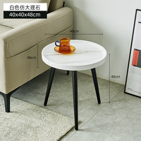 Table basse nordique en bois et métal, petite, couleur noyer, style luxe léger, pour salon, mobilier de maison, vente en gros