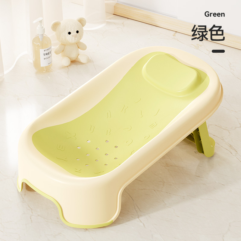Support de bain lettre verte
