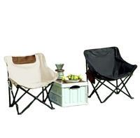 Chaise de camping pliable portable en bois massif moderne en gros pour la pêche en plein air, la plage, les pique-niques, transfrontalier