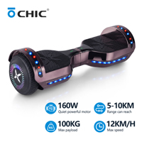 Trottinette Électrique Auto-Équilibrée Intelligente 160W à Double Moteur avec Lumières LED, Robuste, Logo Personnalisé, Fournisseur de Hoverboards – Offre Spéciale