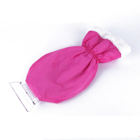 Grattoir à glace pour voiture M4 IS-007 avec gant en velours 17X35cm