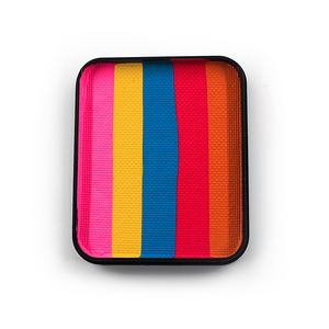 Paleta de pintura facial profesional, color negro, rojo y blanco, arcoíris - Product Image 5