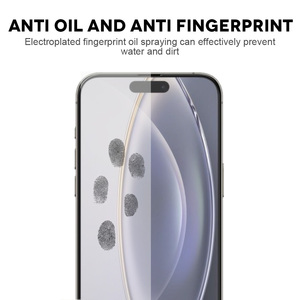 Protection d'écran en verre transparent imprimé en soie pour iPhone 16 Series, verre trempé pour iPhone 16 Pro Max - Product Image 4