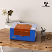 Nouvelle graveuse laser à diode fermée TWOTREES TS3-10W, acier inoxydable, imprimante de logo DIY, machine de découpe du bois, CNC, papier, cuir, DXF