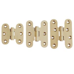Charnière de meuble en cuivre pur, montage en surface, nouveau style chinois, durable, pour quincaillerie de porte d'armoire - Product Image 4