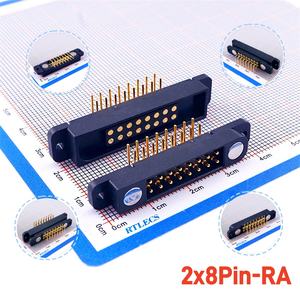 Пружинный ПОГО штырь позолоченный Магнитный контактный разъем, разъем для передачи данных, 16 контактов - Product Image 6