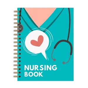 Carnet de notes personnalisé pour infirmières, avec impression sur mesure, couverture rigide, journal quotidien pour le suivi des progrès scolaires, planificateur pour infirmières et médecins, cadeau - Product Image 1
