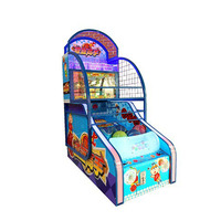 Machine de jeu d'arcade de basket-ball à jetons d'intérieur commerciale