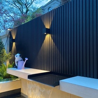 Panneau de revêtement mural extérieur écologique imperméable en WPC - Revêtement de grille extérieur sur mesure