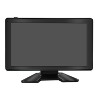 Moniteur DVR 4 canaux avec écran tactile 10,1 pouces, vision nocturne, USB, carte TF, moniteur de voiture quadruple, garantie 1 an pour l'aide au stationnement et à la marche arrière