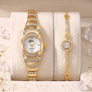 Gioielli da Donna, Orologio, Moda, Tendenza, Business, Versatile, Lusso, Diamante, Cielo Stellato, Elegante, Quarzo, Quadrante Piccolo, Orologio da Polso - Product Image 2