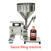 Machine de remplissage automatique de sauces en acier inoxydable de qualité alimentaire de 30 kg, adaptée au remplissage de pâtes