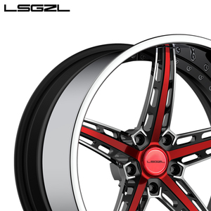 LSGZL Rines de Aleación Forjados Cromados de Lujo de 3 Piezas Cóncavos Profundos Personalizados para Audi <span class=keywords><strong>Monte</strong></span> <span class=keywords><strong>Carlo</strong></span> de 21 22 23 <span class=keywords><strong>24</strong></span> Pulgadas 5x120 5x130 5x114.3 - Product Image 5