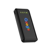 Nouvelle batterie externe portable ultra-mince 2026 avec support de téléphone, chargeur rapide numérique personnalisé 10000 mAh USB
