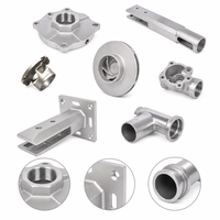 Pièces métalliques usinées sur mesure OEM pour carter d'impeller à bride de précision