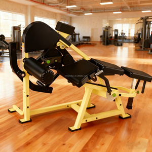 Máquina de extensión de piernas comercial de doble función para entrenamiento de fuerza de piernas, equipo de gimnasio con carga de placas - Product Image 2