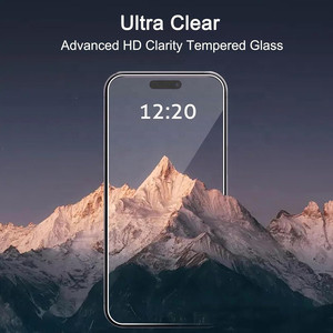 2/3 gó<span class=keywords><strong>i</strong></span> cao trong suốt bảo vệ màn hình phim cho <span class=keywords><strong>iPhone</strong></span> 11 12 13 14 15 16 17 không khí 17pro Max 9H cao rõ ràng kính cường lực - Product Image 4
