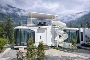 Maison préfabriquée directe d'usine pour hôtel et camping : maison modulaire mobile, cabine de villégiature portable, unité préfabriquée de haute qualité - Product Image 5