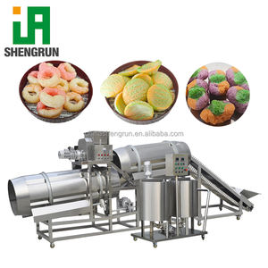 Linea di Produzione Completamente Automatica per Snack Soffiati a Doppio Colore, Estrusore e Miscelatore per Prodotti Cerealicoli e Bastoncini di Mais - Product Image 3