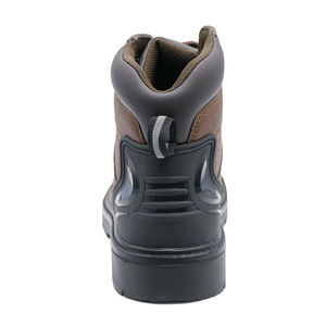 Bottes de sécurité MaxiTough anti-écrasement à embout d'acier pour hommes, idéales pour les chantiers de construction et de démolition, antidérapantes - Product Image 6