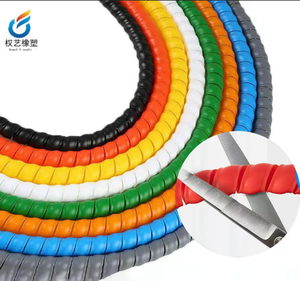 Fabriqué par de grandes usines chinoises, <span class=keywords><strong>gaine</strong></span> <span class=keywords><strong>spirale</strong></span> en plastique pour câbles de 8, 10, 16, 22, 28, 32, 42 mm, avec prix d'usine - Product Image 1