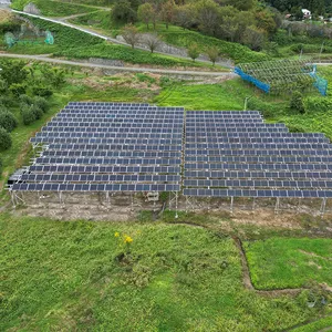 Легко установить сельскохозяйственную солнечную энергетическую систему для монтажа солнечной панели фермы