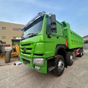 Camion benne d'occasion HOWO 12 roues 8x4, camion benne lourd Sinotruk pour l'exploitation minière et la construction - Product Image 1