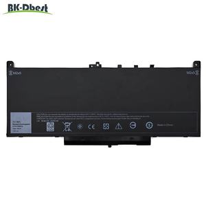 Batterie d'ordinateur portable de remplacement de haute qualité 55Wh 7.6v J60J5 pour <span class=keywords><strong>Dell</strong></span> <span class=keywords><strong>Latitude</strong></span> E7470 <span class=keywords><strong>7470</strong></span> E7270 12 E7470 E7270 07CJRC 0F1KTM 451-BBSY - Product Image 1