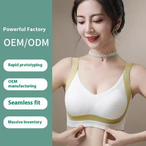 Soutien-gorge de sport sans armatures, push-up réglable, respirant, confortable, sans couture, pour femmes, tailles M à 6XL, super grande taille - Product Image 2