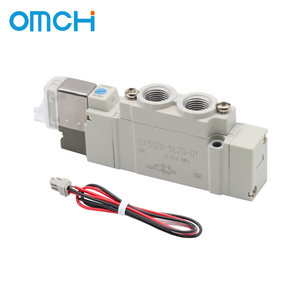 Válvula Solenoide de <span class=keywords><strong>5</strong></span> Puertos y <span class=keywords><strong>2</strong></span> Vías Tipo <span class=keywords><strong>SMC</strong></span> de Alta Calidad SY3120 SY5120 SY7120-4LZD/5LZD/6LZD Normalmente Cerrada con Piloto Interno para Automatización - Product Image 2