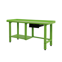 Table de travail industrielle en acier laminé à froid, robuste et à forte capacité de charge, pour atelier et usine, vente en gros d'usine