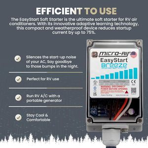 Démarreur progressif Micro-Air EasyStart Breeze 399 pour climatiseurs de camping-car 2200 Watts 15000 Btu - Product Image 4