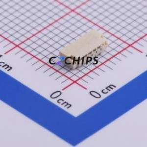 A0800WR-S-05PNLNT1T00R Wire-to-<b>Board</b> <b>Pin</b> Header SMD,P=0.8mm,Horizontal Mount Connector 1x5P 0.8mm Horizontal Mount 5P - Product Image 2